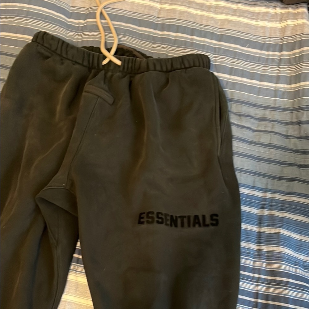 Essentials Black Sweatpants
